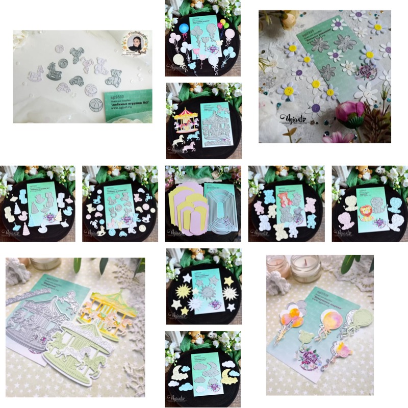 Candle Making Guide - Baby-Overall, Rock, Socken, Mütze, Metallstanzformen, Scrapbook,