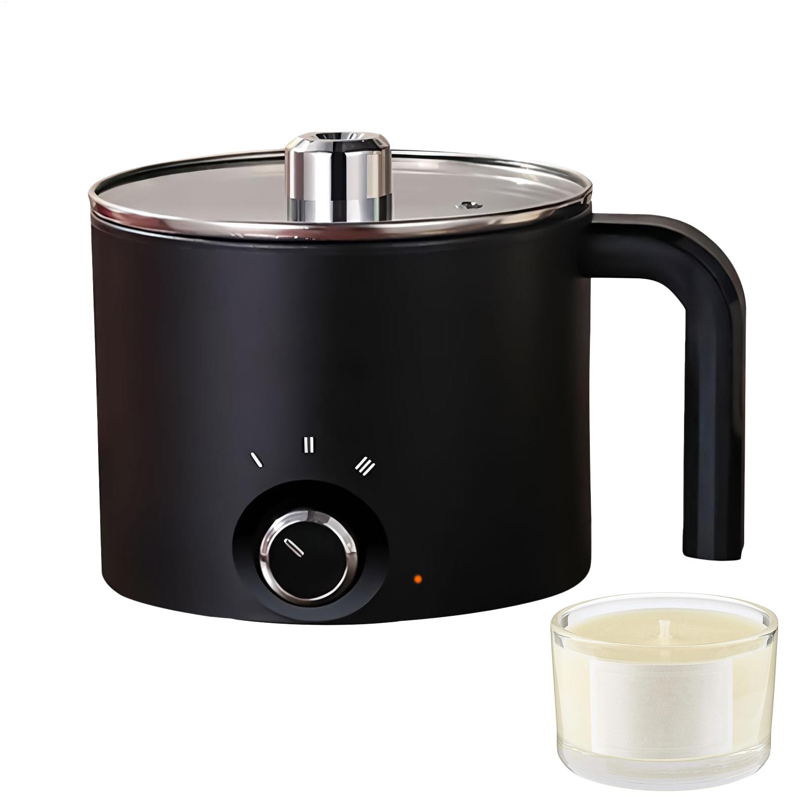 Candle Making Course - Kerzenwachs-Schmelztopf 1,5L Großer Edelstahl Elektrischer Antihaft-Kerzenherstellungstopf