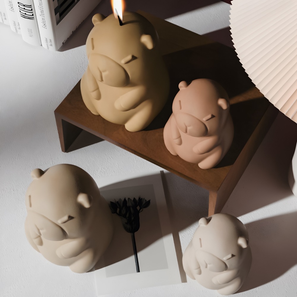 Stehende Capybara-Duftkerze, S – Candle Making Course Bewertung und Preis