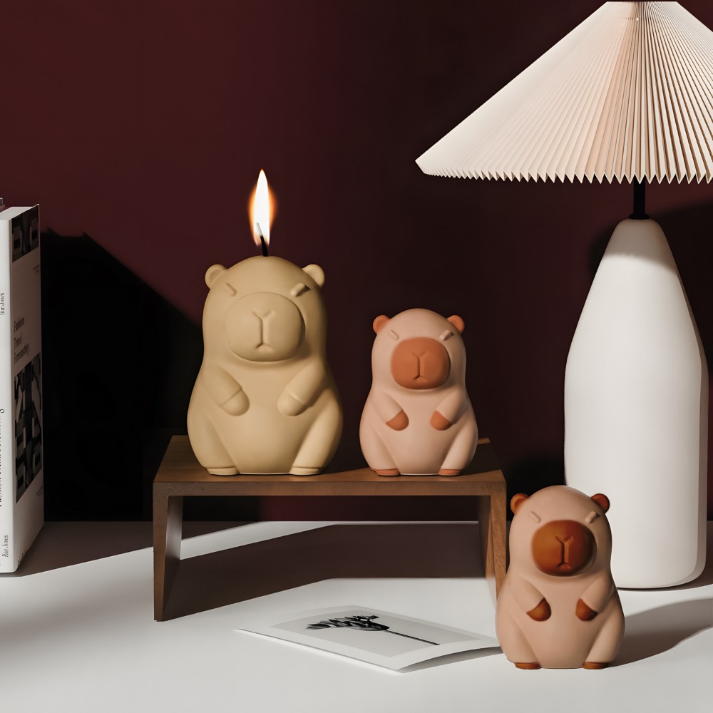 Stehende Capybara-Duftkerze, S – Candle Making Course Bewertung und Preis
