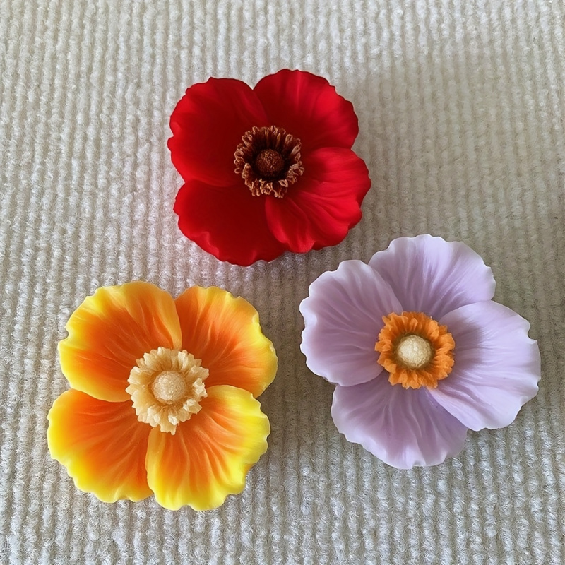 3-Blumen-Silikonform, Silikon- – Candle Making Jug Bewertung und Preis