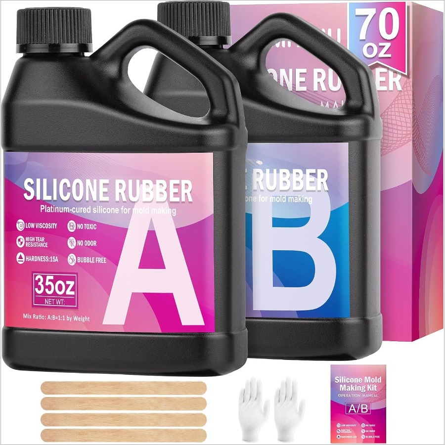 Silikonformen-Set, 38,8 oz 15A – Candle Making Course Bewertung und Preis